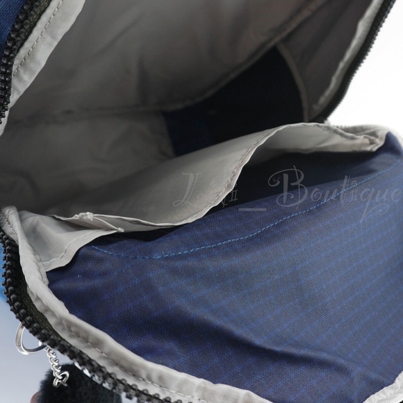 Kipling Seoul Backpack Laptop Travel Bag KI6363 Polyester Worker Blue Multi $134 main image 12